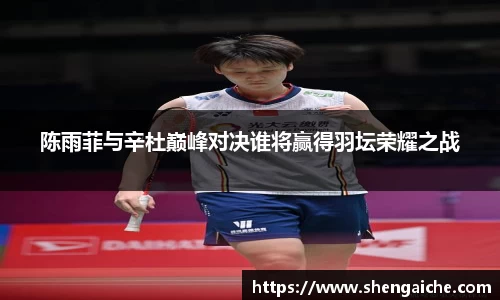 陈雨菲与辛杜巅峰对决谁将赢得羽坛荣耀之战